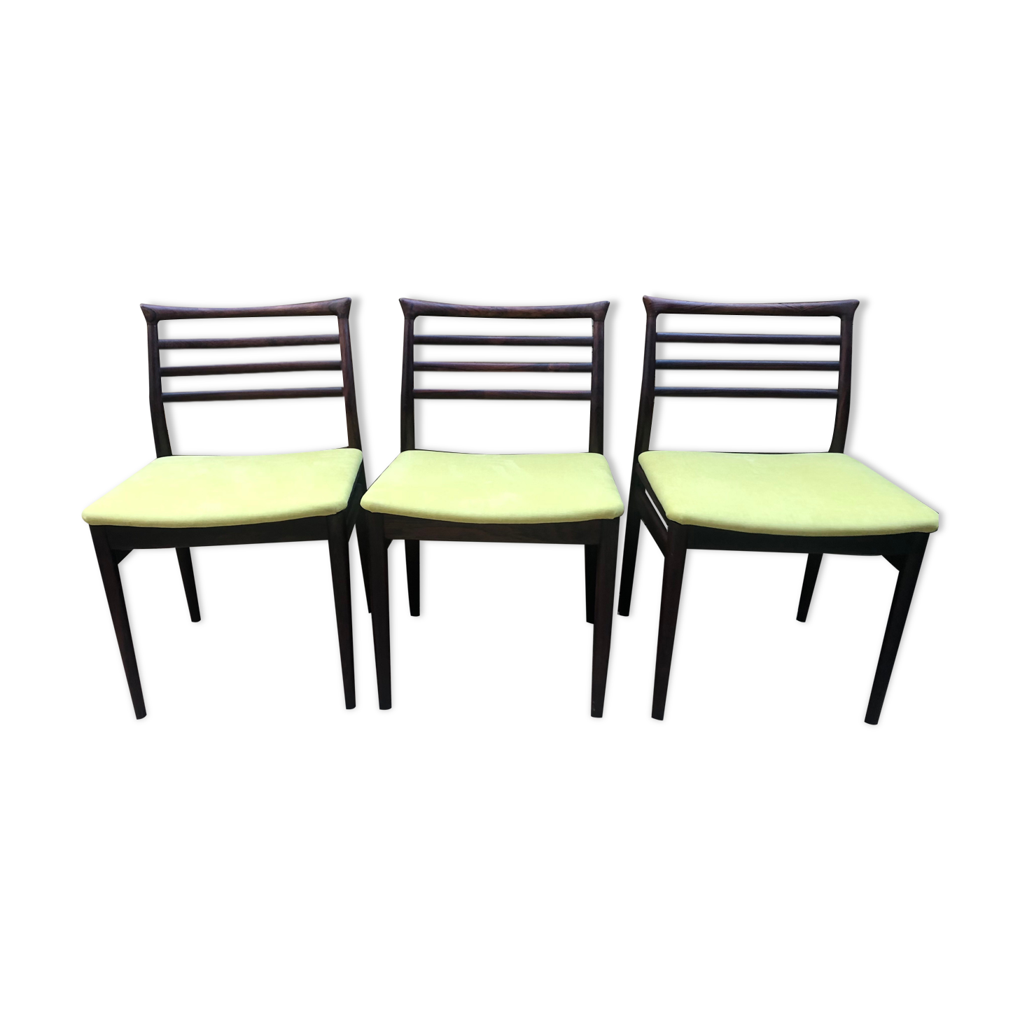 Rosewood chairs Erling Torvits by Søro Stolefabrik Scandinavian