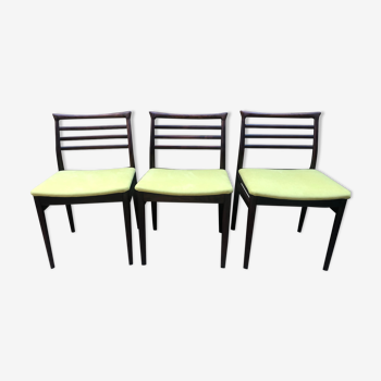 Rosewood chairs Erling Torvits by Søro Stolefabrik Scandinavian