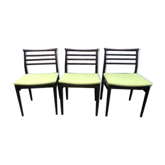 Rosewood chairs Erling Torvits by Søro Stolefabrik Scandinavian