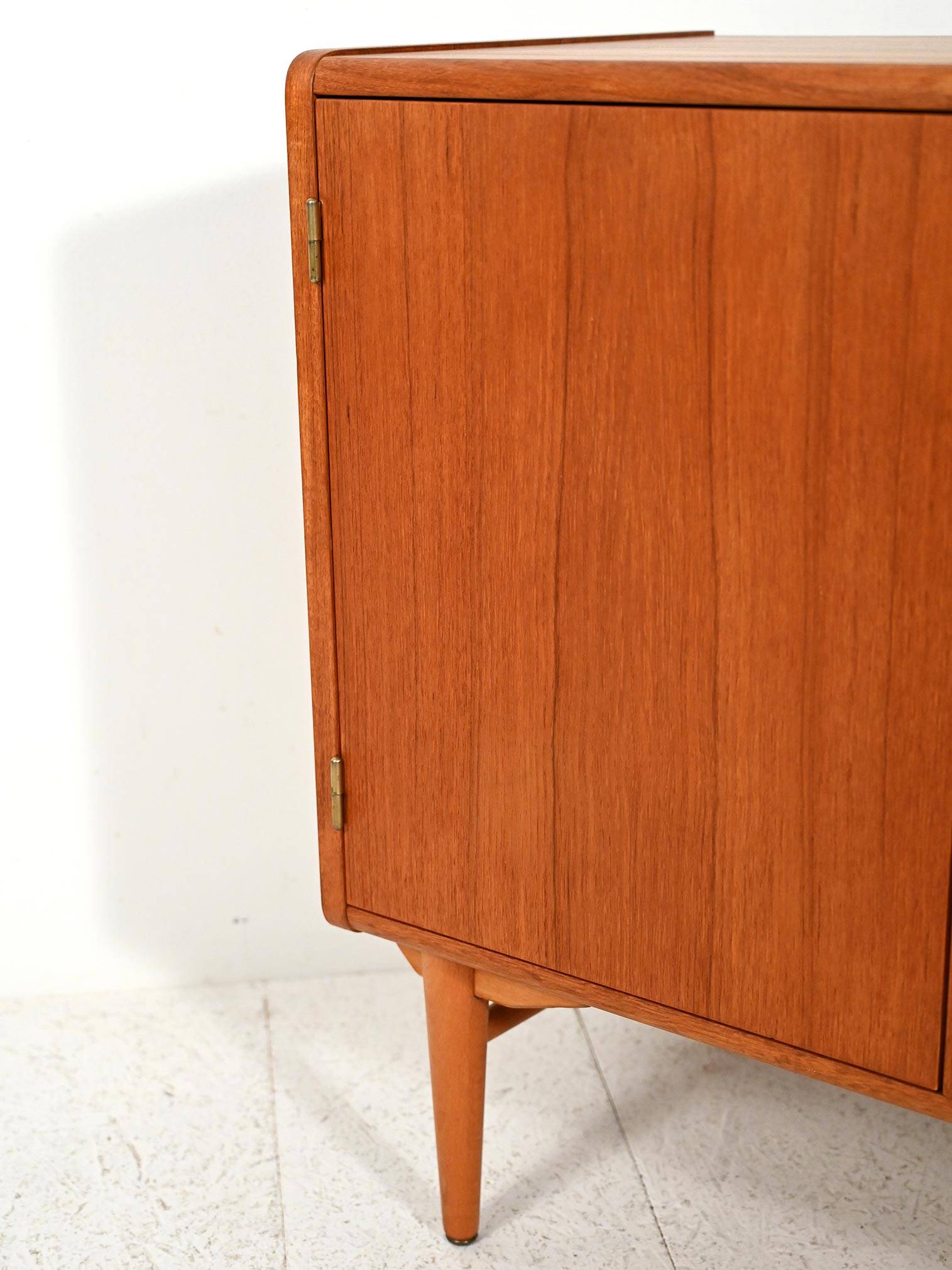 Scandinavian teak and oak cabinet by Sonett, 1960s