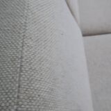 Scandinavian sofa in oak and wool from the 60s