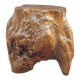 Solid wood stool