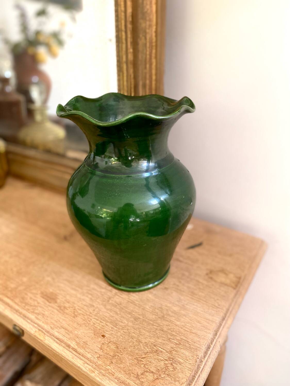 Vase en céramique ancienne Vallauris