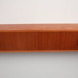 1960s wall unit with doors in teak