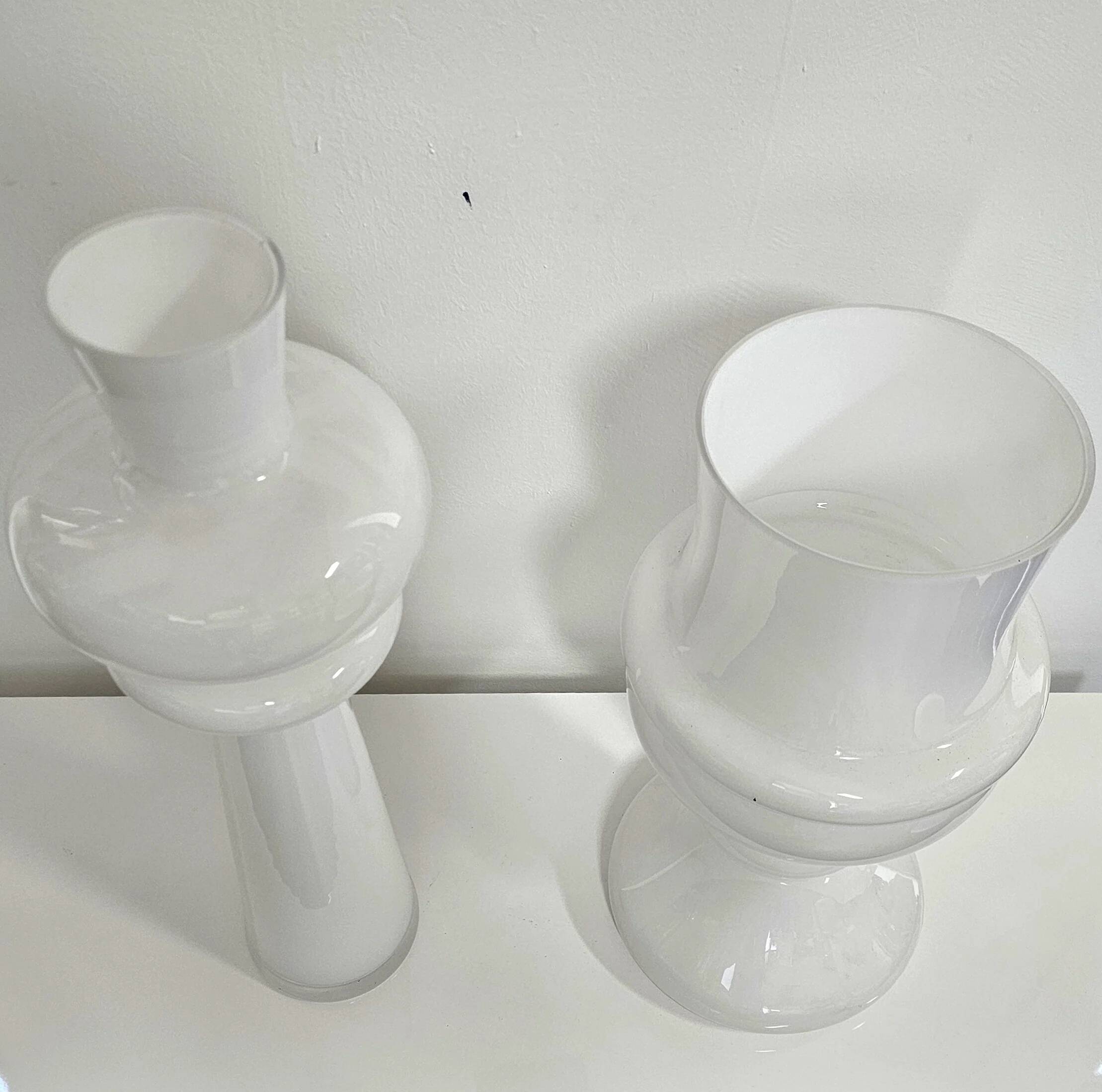 Vases en opaline