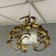 Gilded brass chandelier from the 1920s-1930s