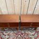 Pair of bedside tables – Scandinavian style – Solid teak – 1960s