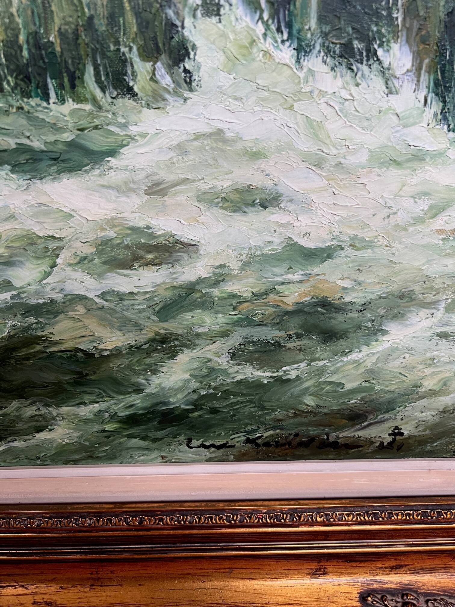 L.Kaisen (1901-1963) “Seascape”.