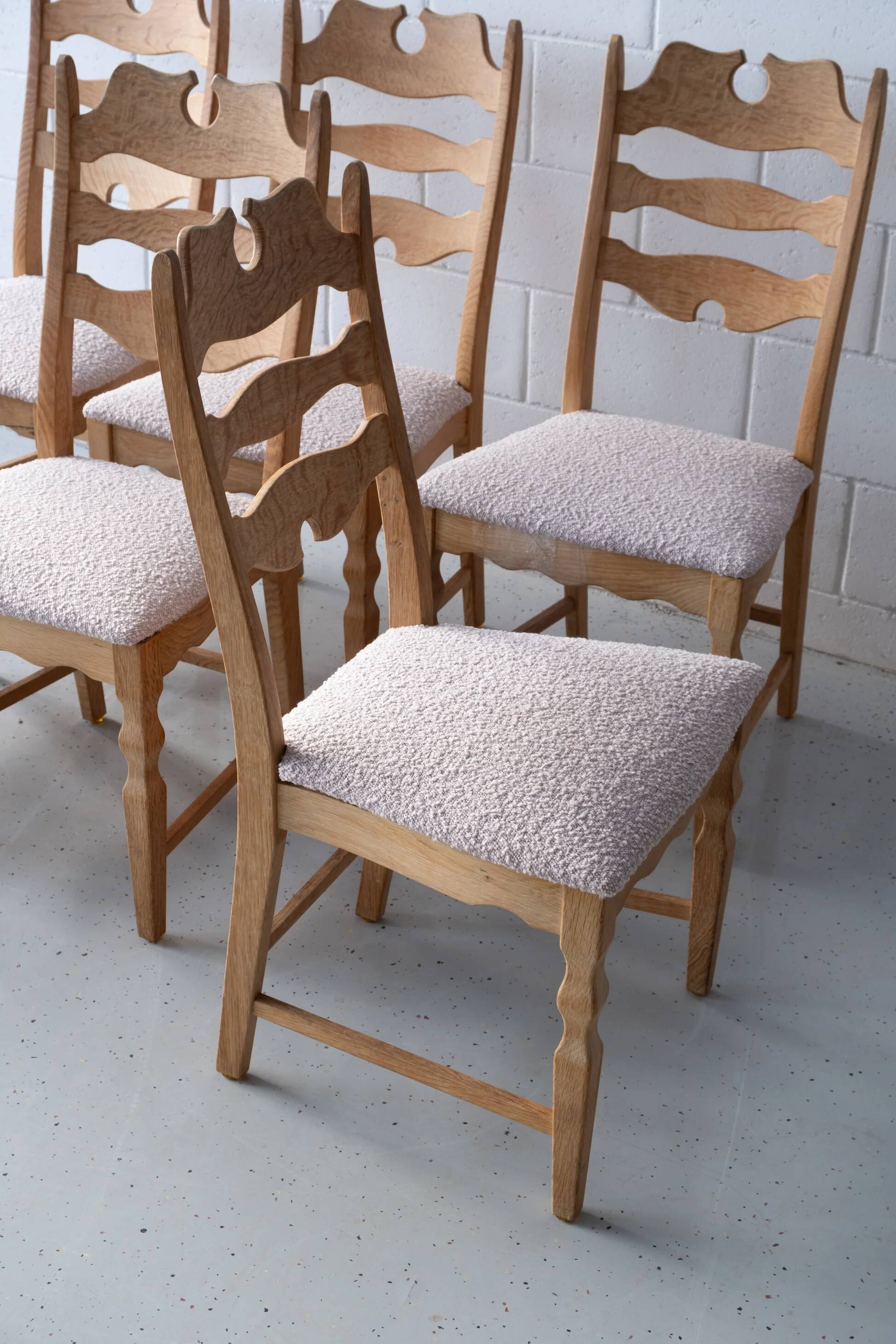 Ensemble de 6 chaises Henning Kjærnulf
