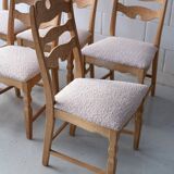 Ensemble de 6 chaises Henning Kjærnulf