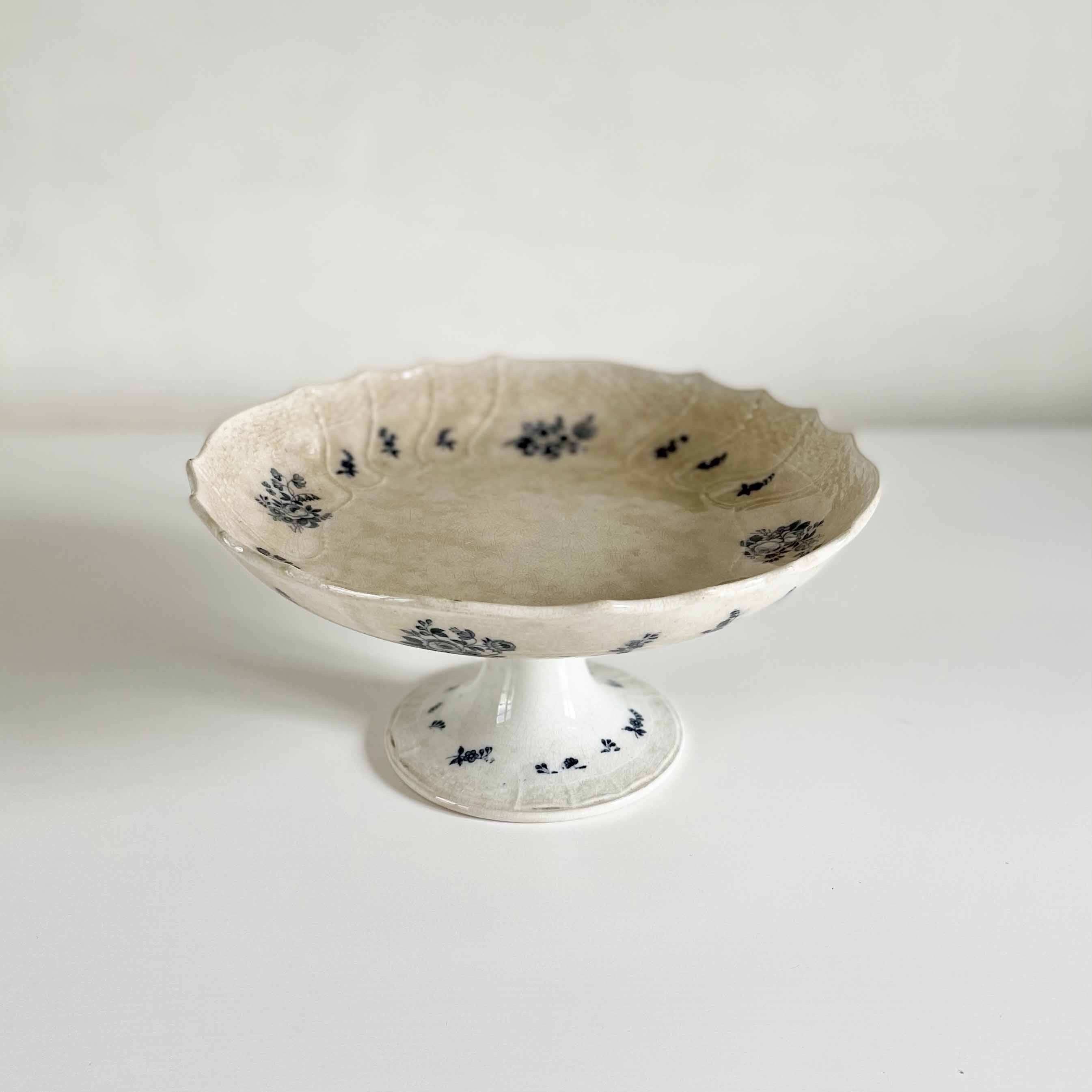 1 old compotier 19th century - Villeroy and Boch Mettlach