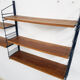 Mid-century book shelves in the style of Tomado