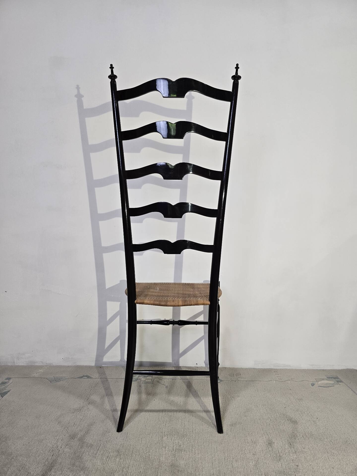 Paolo Buffa Ladder chair for Chiavari, Italy 1950s