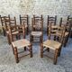 Chaises style Charles Dudouyt