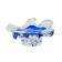 Flower platter, Murano glass, Italian design, 1960s, made in Italy