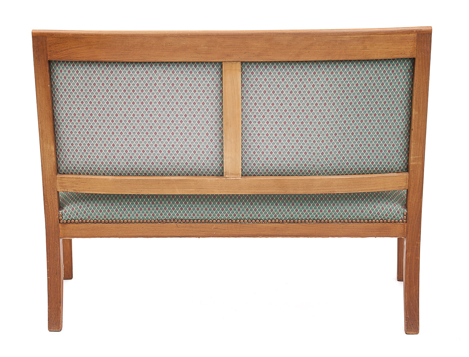 Fabric carved bench, 1930