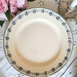 Antique serving dishes in iron earthenware