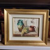 Small still life painting
