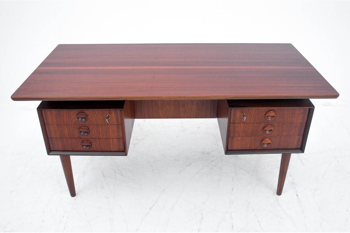 Teak Desk, Denmark, 1960s