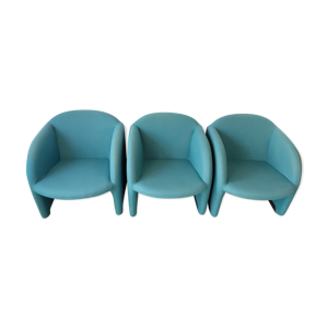 Lot de 3 fauteuils par