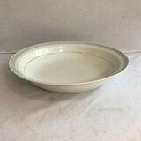Ancienne assiette gs porcelaine blanche