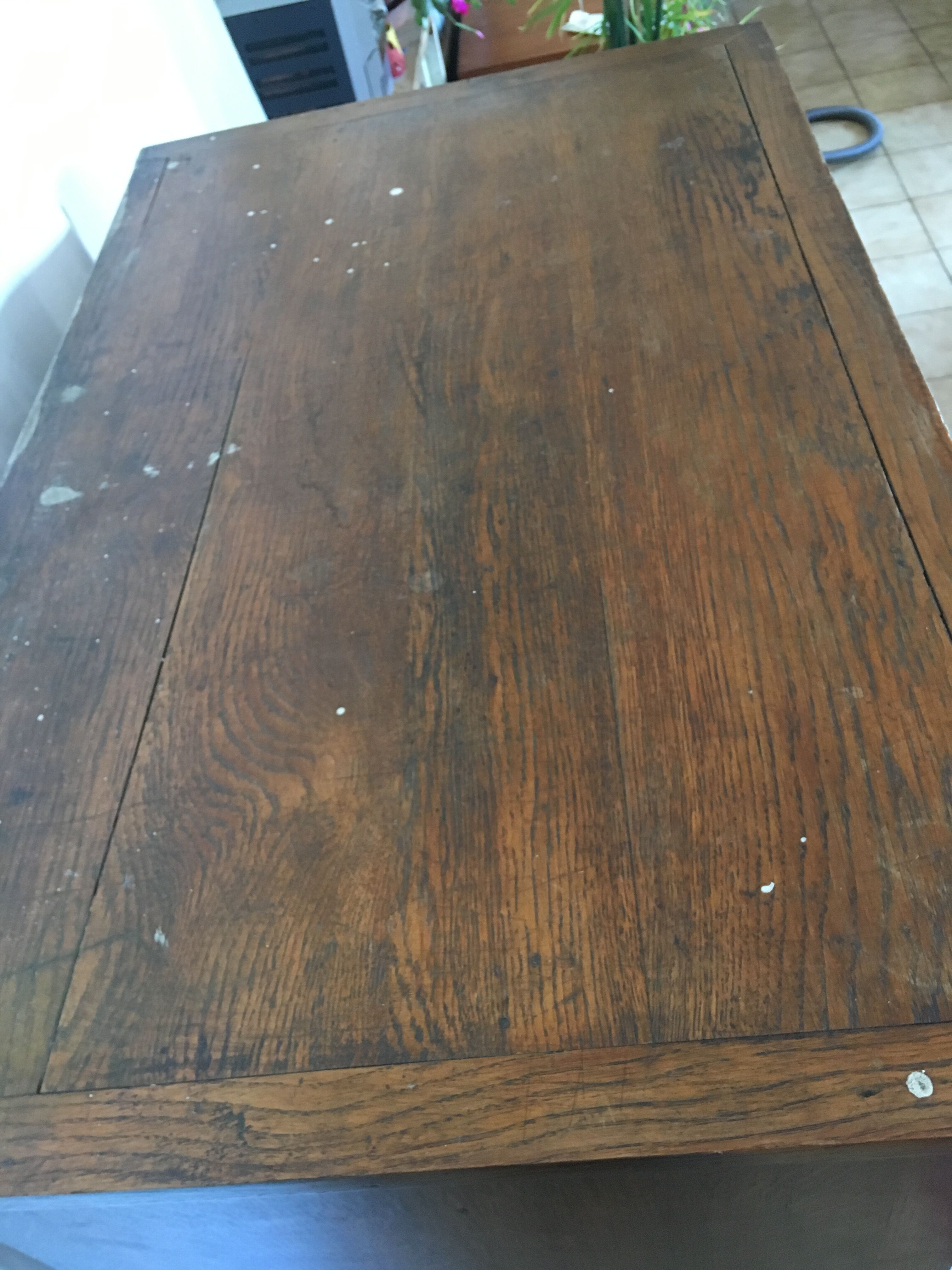 Cabinet notary scriban and lockers of oak desk