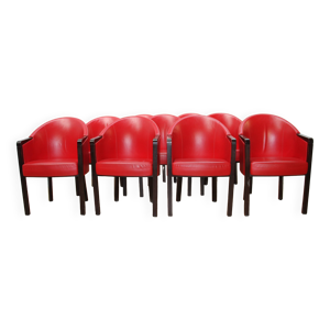 Suite de 10 fauteuils Diamond, Poltrona Frau