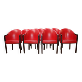 Suite de 10 fauteuils Diamond, Poltrona Frau