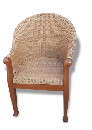 Fauteuil merisier