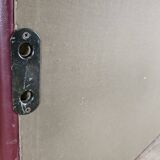 Canapé d'angle modulable Socrates en cuir bordeaux par Poltrona Frau, 1970