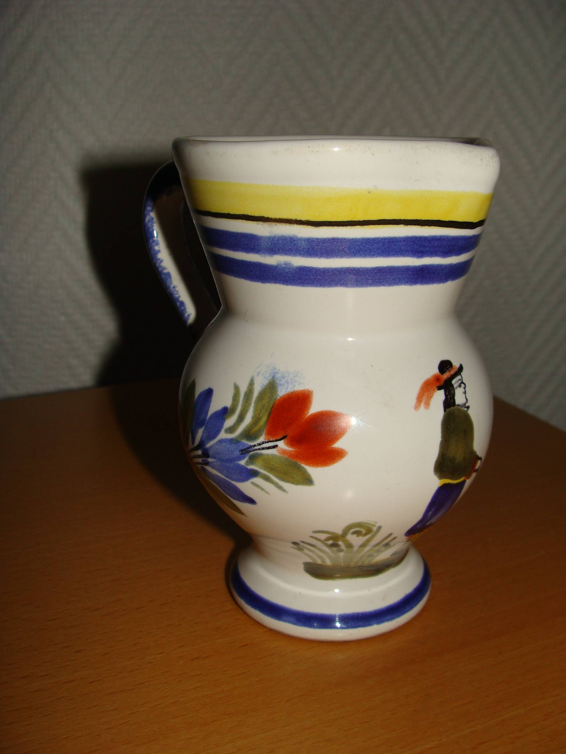 Henriot Quimper 50's pitcher