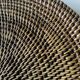 XXL woven rattan tray diameter 46 cm