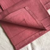 Set de 3 serviettes roses