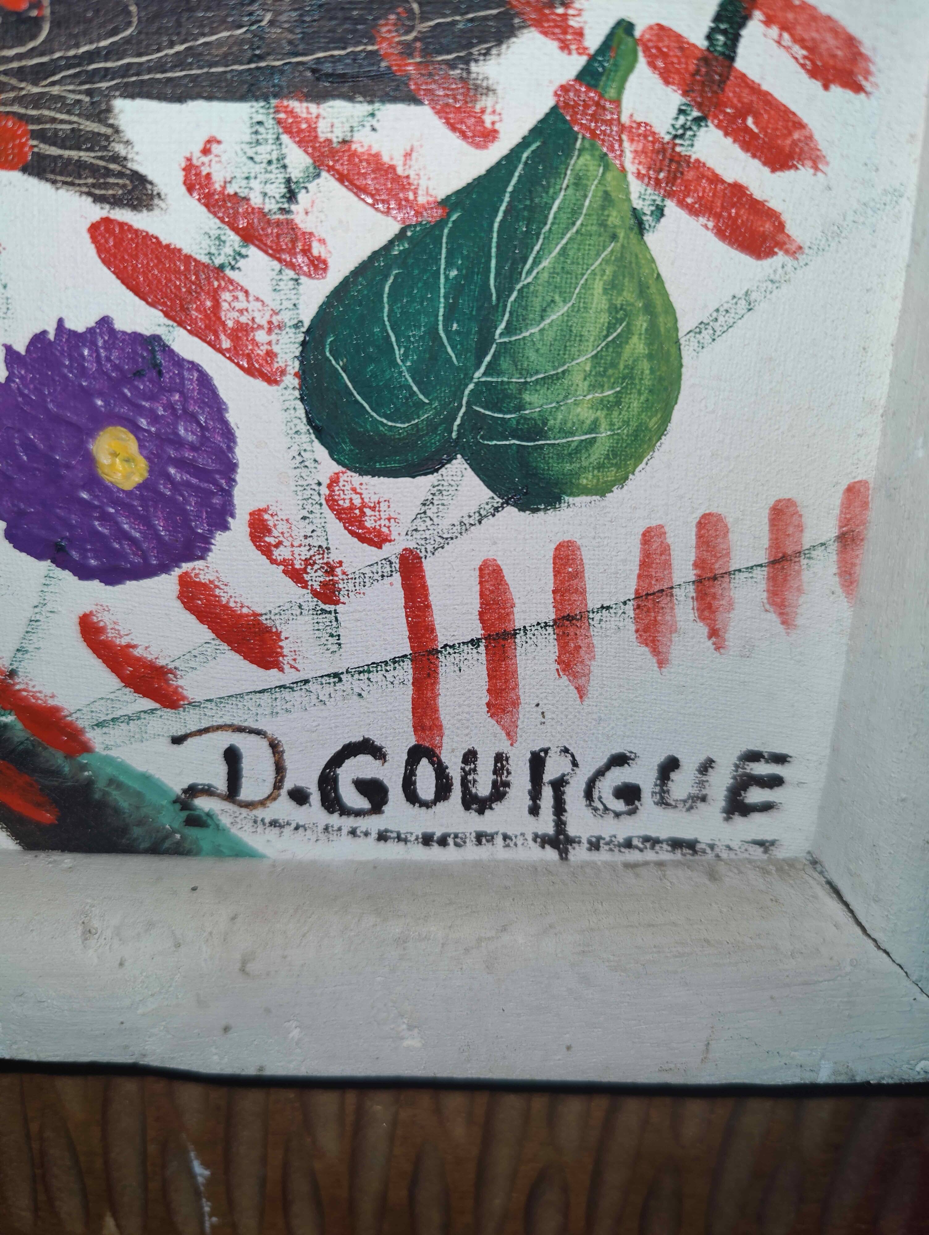 Tableau Oiseaux du peintre Decourcelle Gourgue