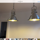 Set of 2 Industrial lamps