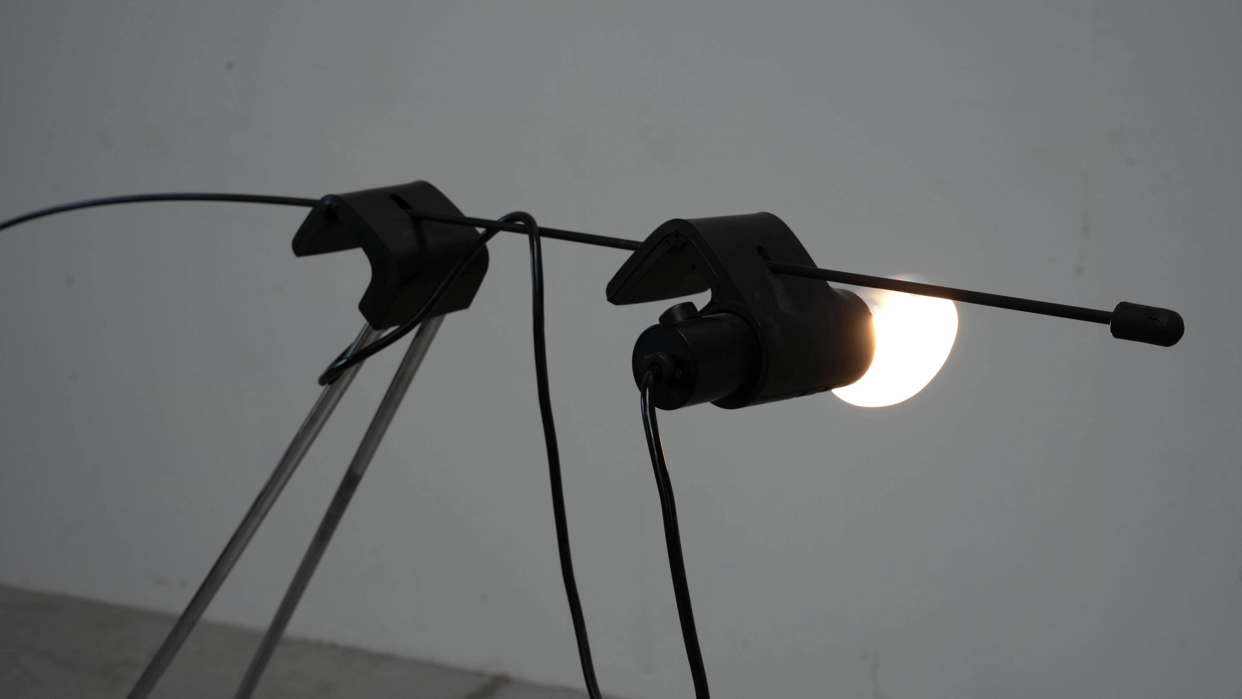 Postmodern "Bluebell" floorlamp by CP & PR Associati for Fontana Arte