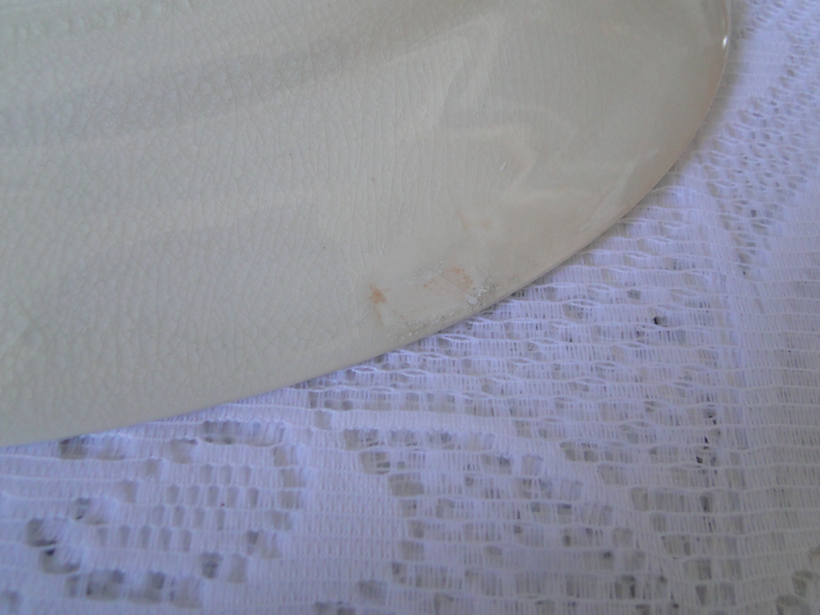 SERVING DISH OVAL E. CHARCOAL IRON EARTH SALINS ART NOUVEAU