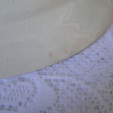 SERVING DISH OVAL E. CHARCOAL IRON EARTH SALINS ART NOUVEAU