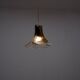 3 leafed murano glass pendant lamp by Carlo Nason for Mazzega