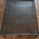 Industrial coffee table