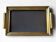 Brass plateau Hollywood Regency 1960s