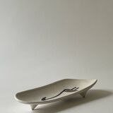 Ceramic pocket emptier signed Guy Rolland Marcy, France 1950