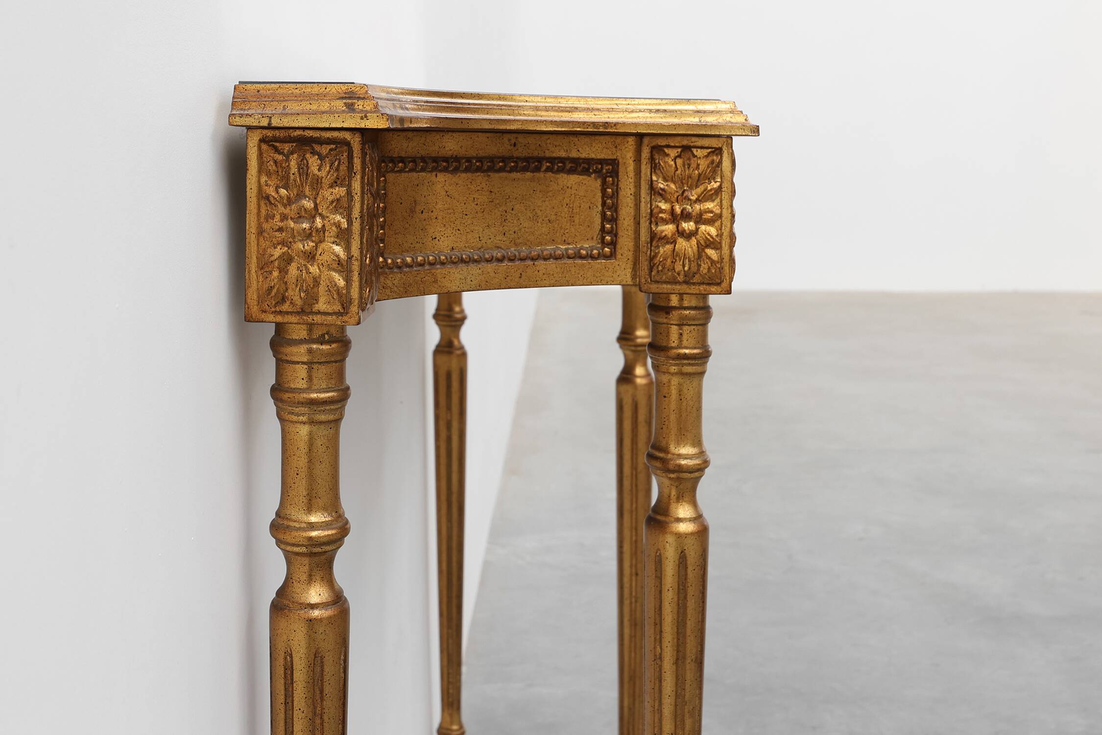 Table console de style Louis XVI par Deknudt, Belgique, 20e siècle