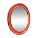 Orange oval mirror carrara&matta america