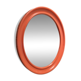 Orange oval mirror carrara&matta america