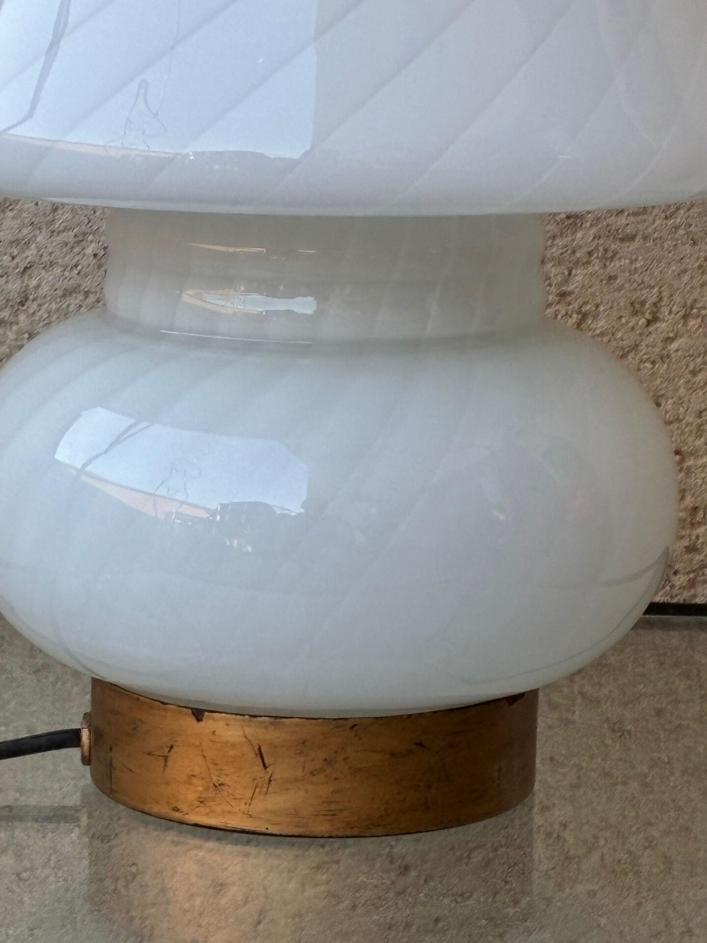 Vintage 90s Murano lamp
