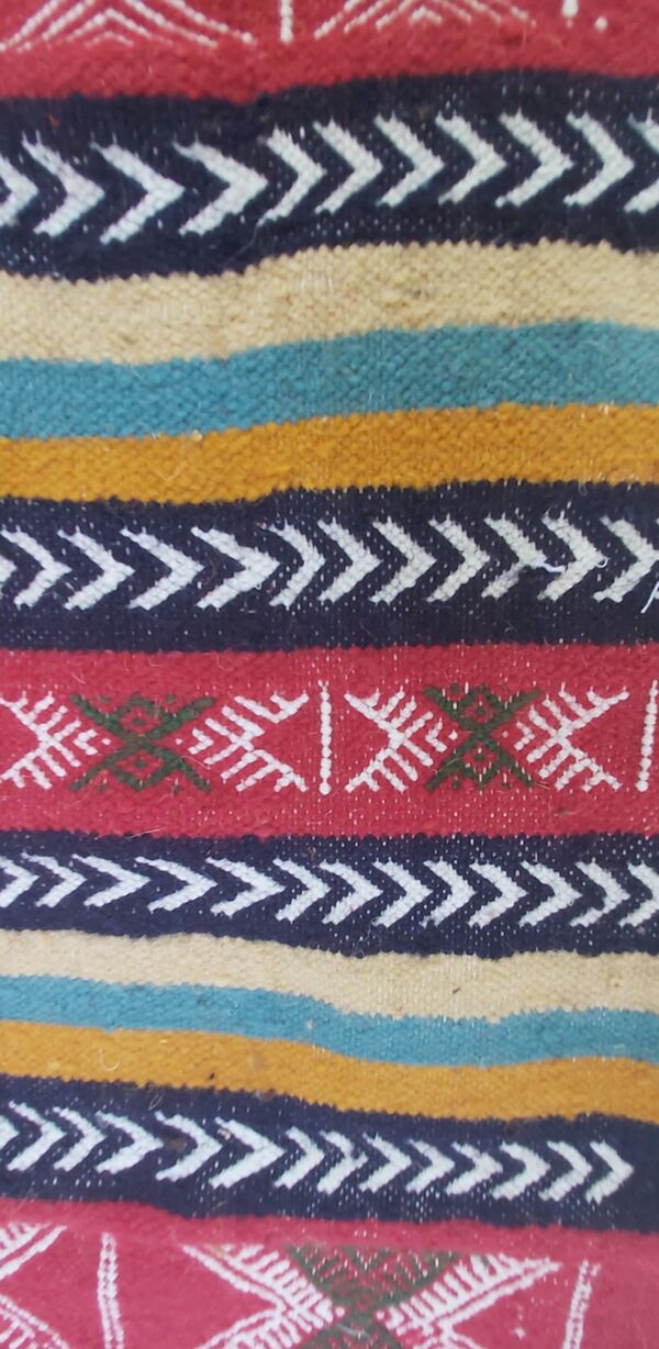 Kilim berbère fait main 105×55cm
