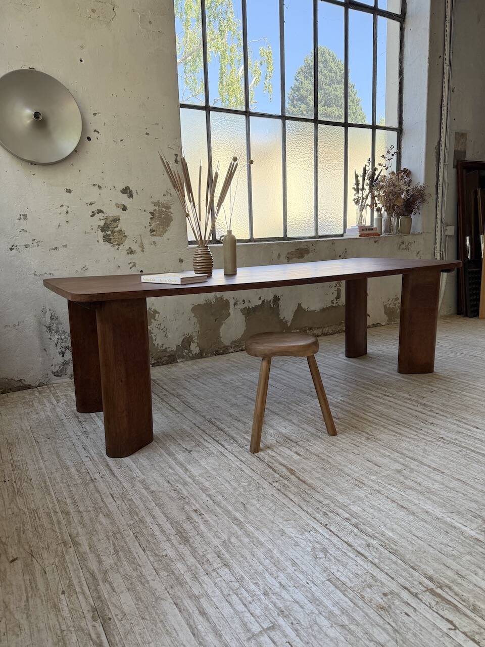 1950s oak reconstruction table