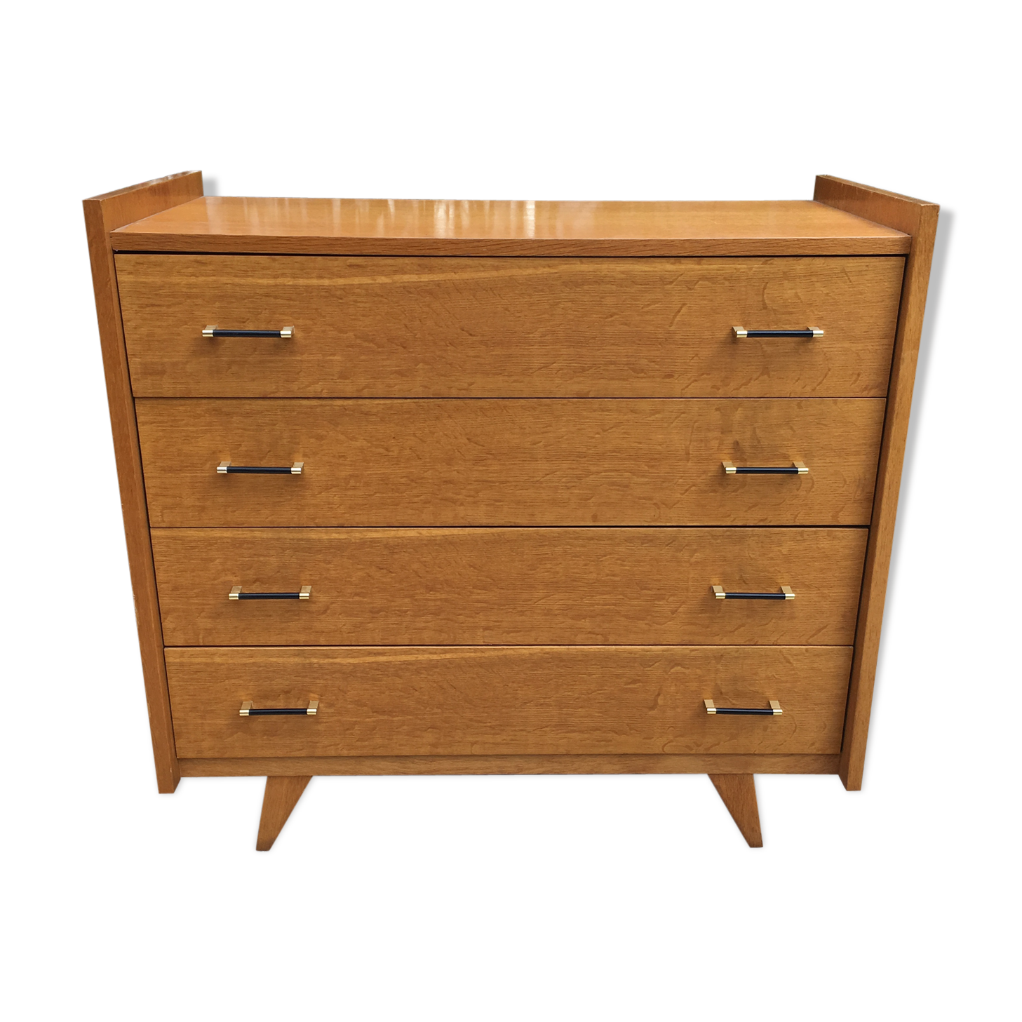 Commode vintage pieds compas