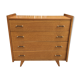 Commode vintage pieds compas